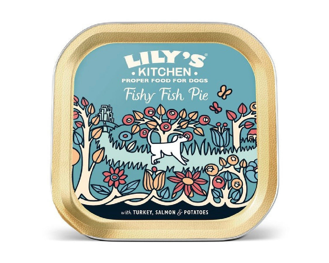 Lilys Kitchen Fishy Fish
Pie for Dogs 150g