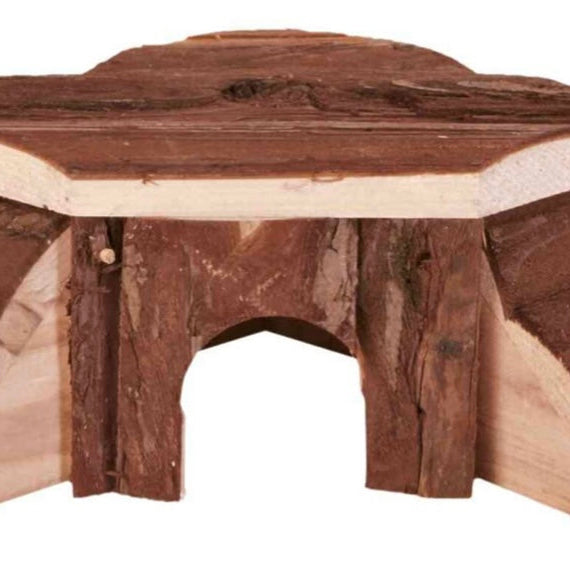 Wooden corner house