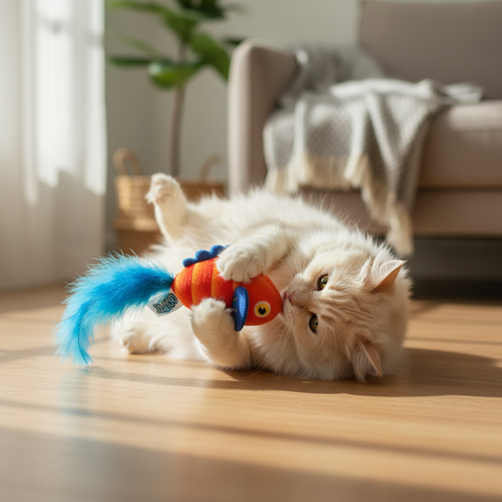 Cool Pet Freda Fish With Catnip