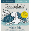 Forthglade senior white fish brown rice and vegetables wet food 395g
