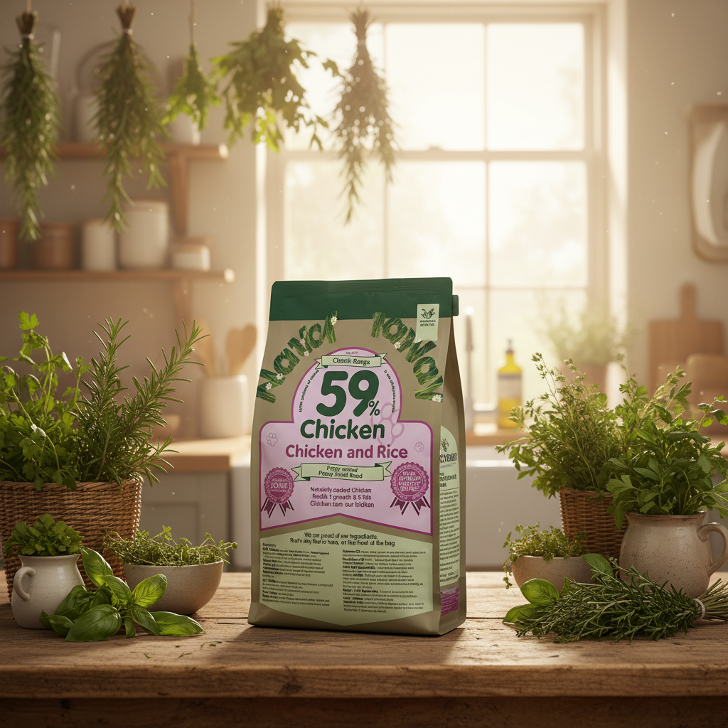 Naturesway Puppy and small dog recipe
with 59% Chicken 2kg
