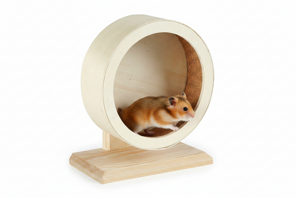 Wooden Exercise Wheel Large