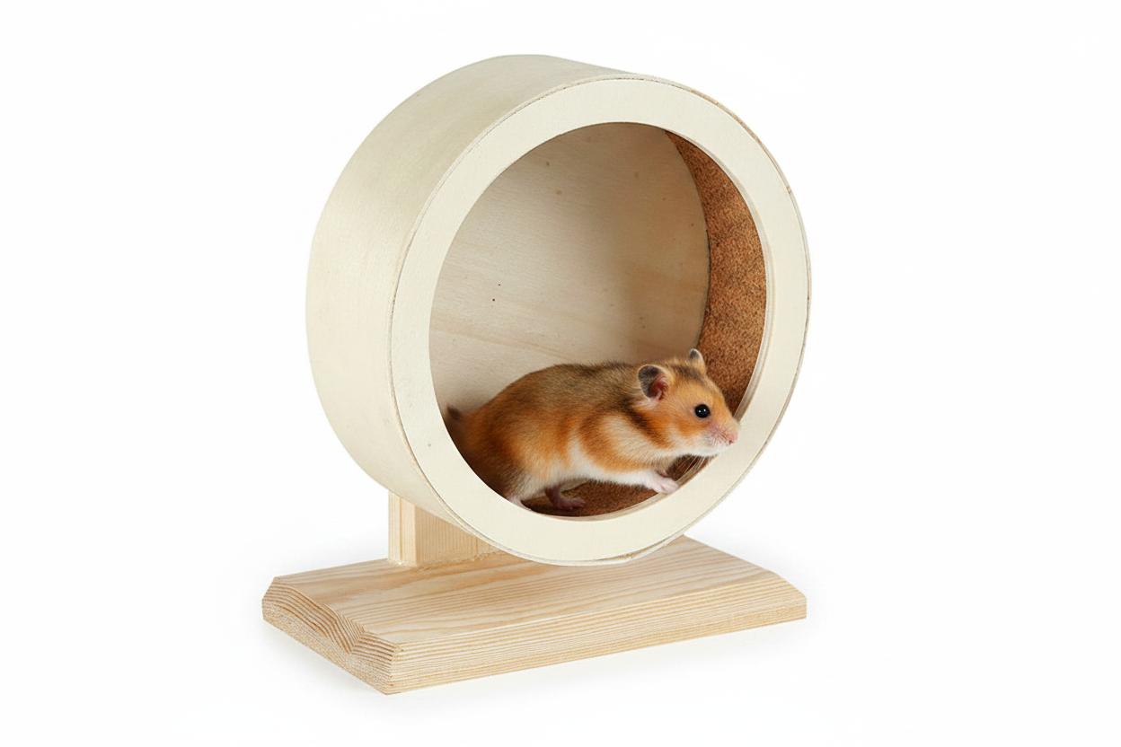 Wooden Exercise Wheel Large