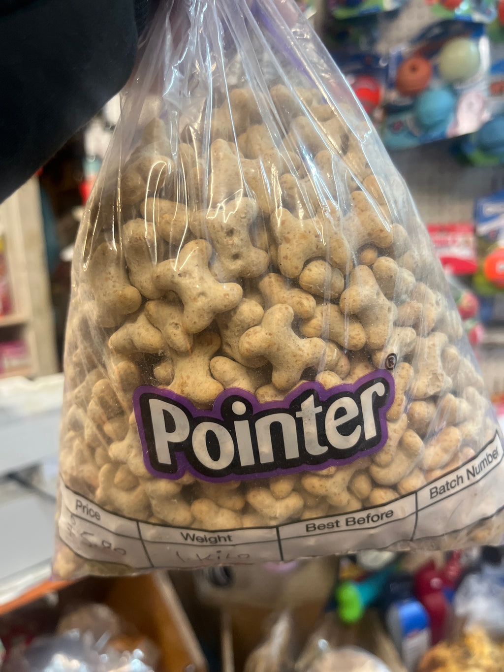 Pointers Milky and Cheesy Small Bones 1kg