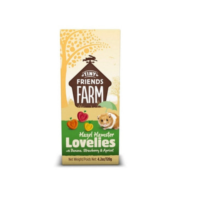 Supreme Hazel Lovelies
Banana Strawberry &
Apricot 120g