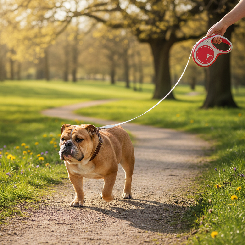 Flexi Comfort Large Retractable Lead (Red)