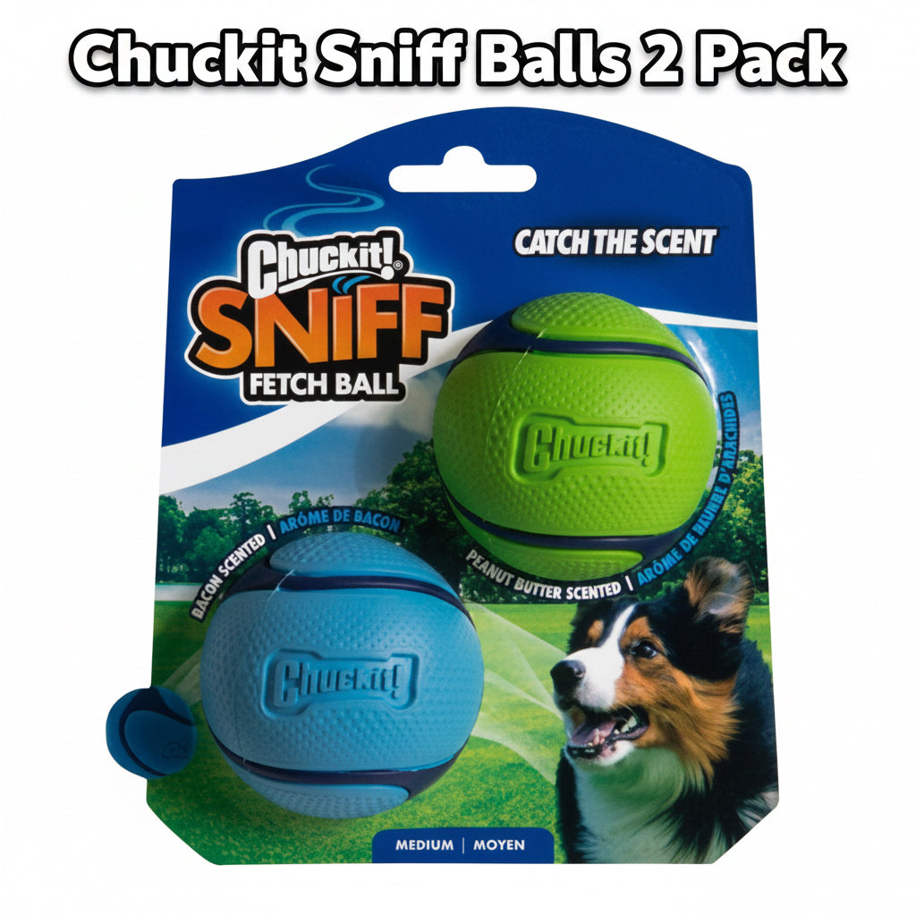 Chuckit Sniff Balls medium 2pack