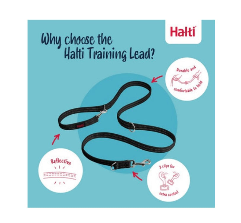 Halti Black Training Lead Small