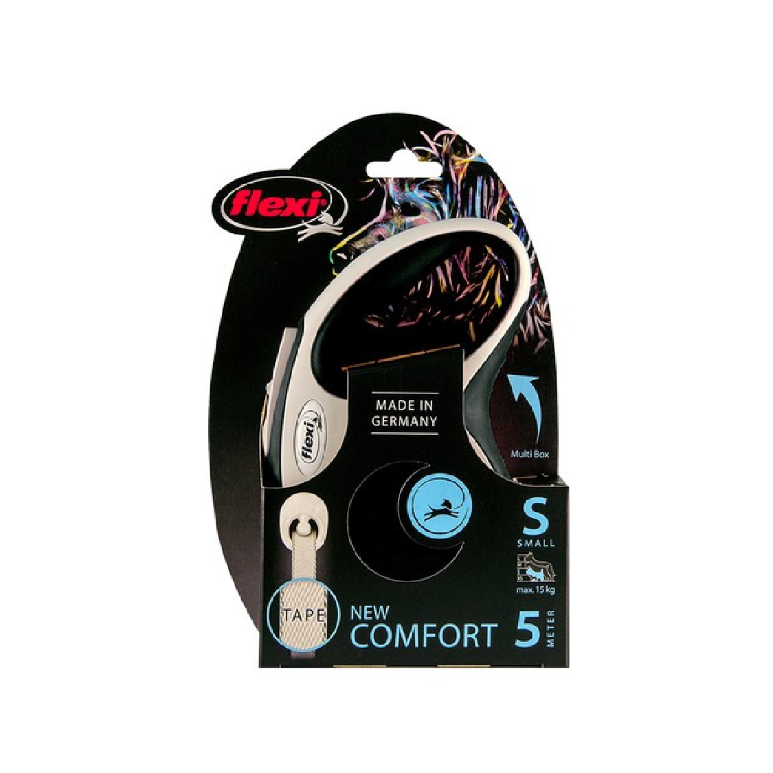 Flexi Retractable Small Lead (Black)