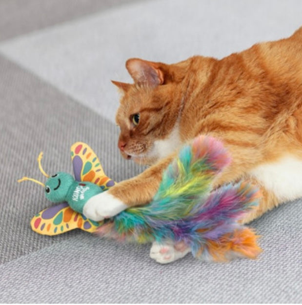 KONG Cat Wubba Butterfly
