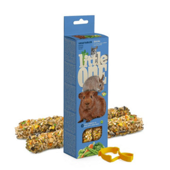 Little One Sticks for guinea pigs, rabbits and chinchillas with vegetables