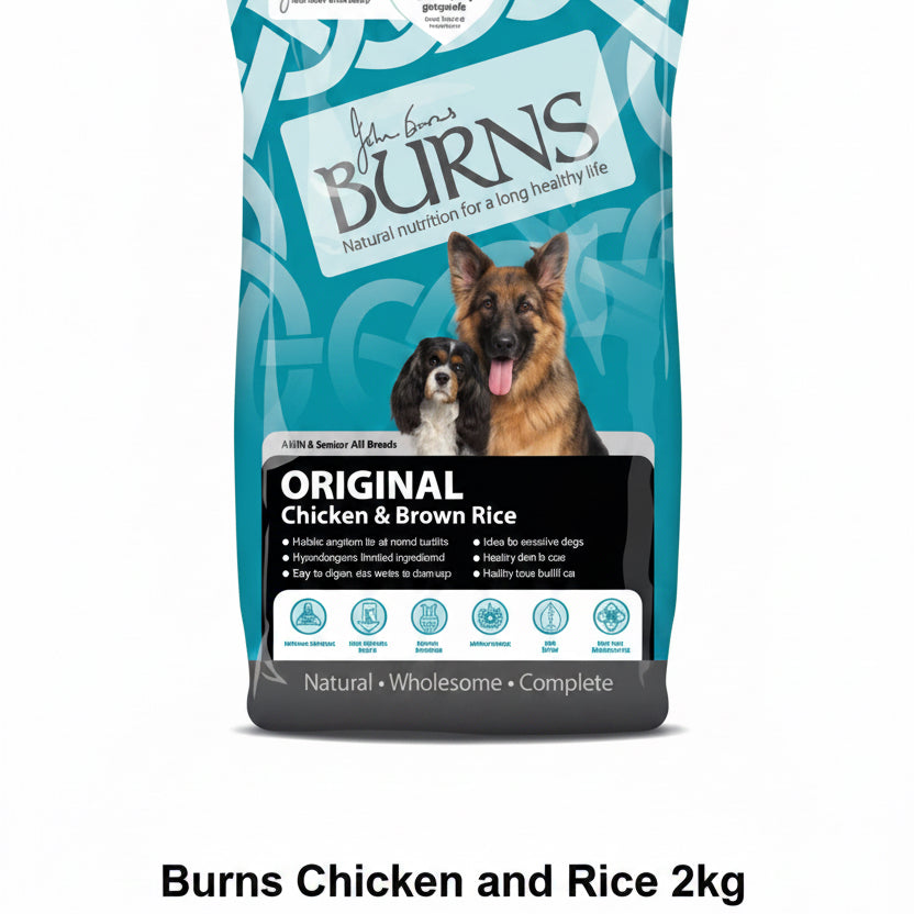 Burns Adult Original
Chicken and Brown Rice
2kg