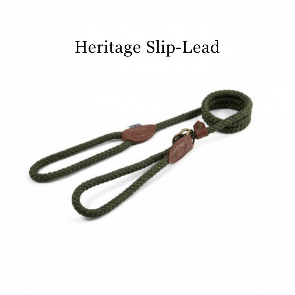 Ancol Heritage
Greenslip lead with halter 1.5 Metre