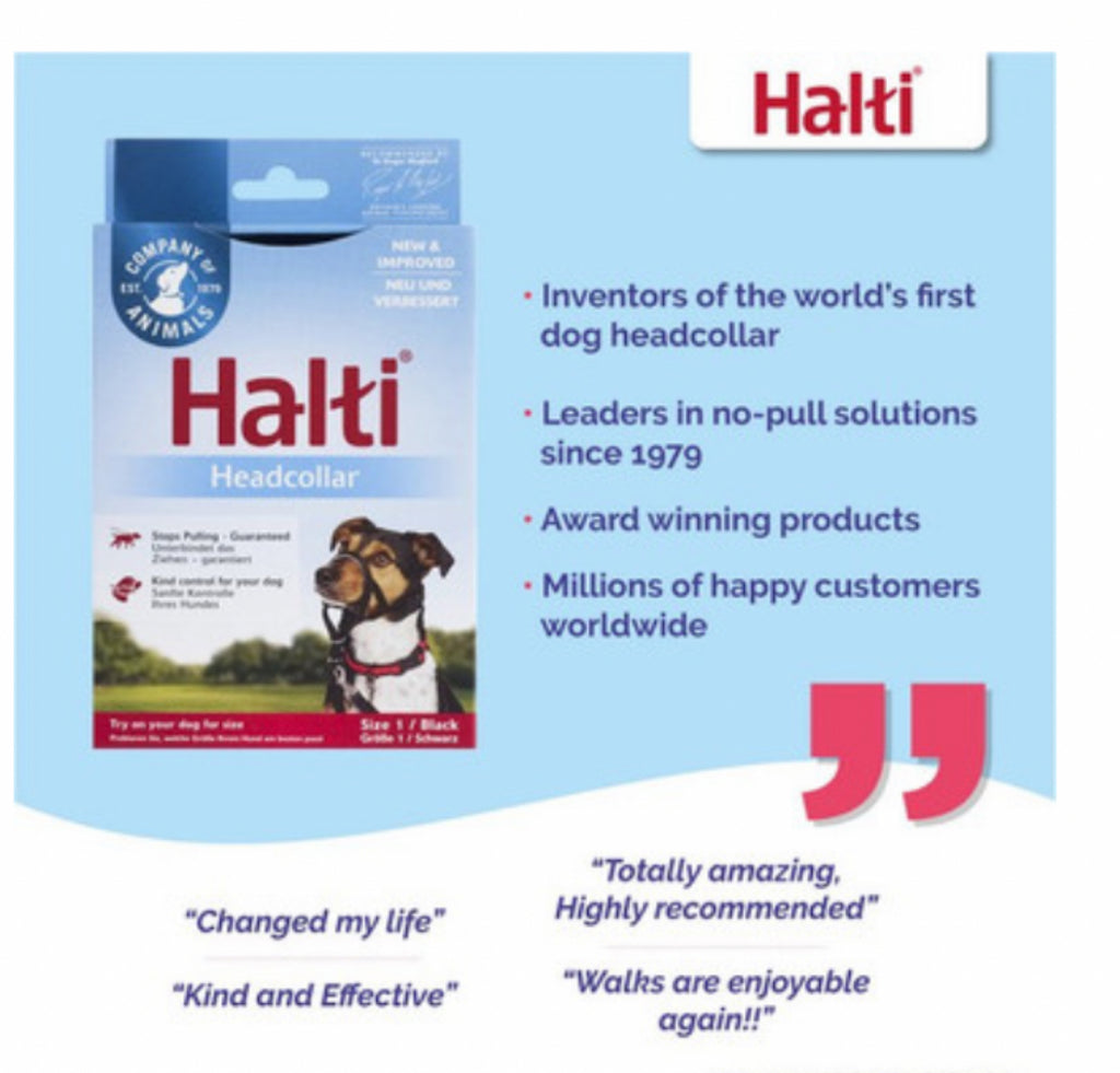 Halti Headcollar Black Size 3