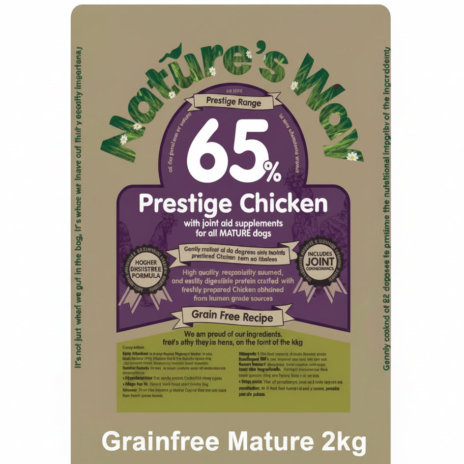 Naturesway grain free mature 65 %chicken recipe 2kg