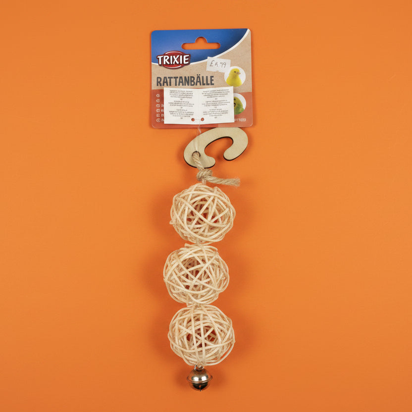 Rattan balls Bird Toy