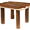 Wooden platform