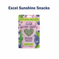 Burgess Excel Nature Snacks  Sunshine snacks with blueberry and spinach 60g