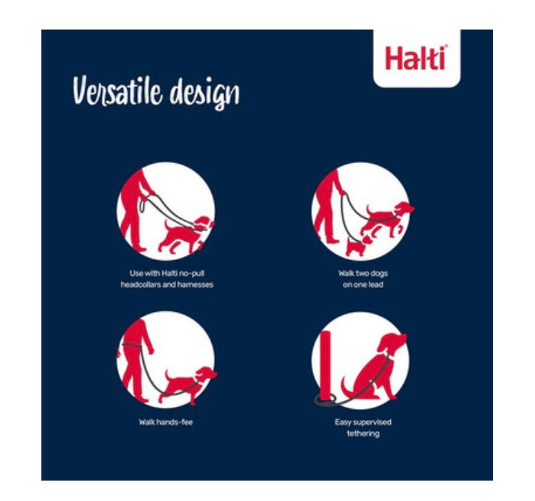 Halti Black Training Lead Small