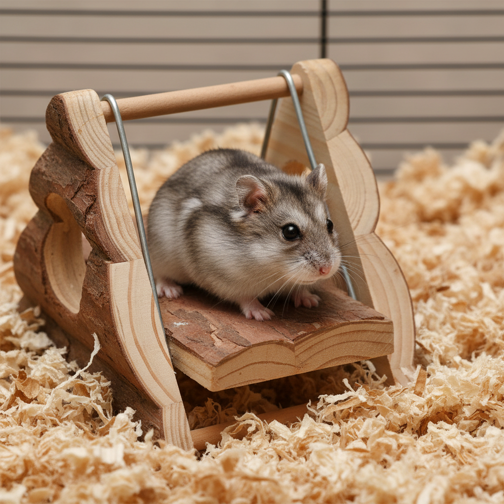 Wooden Rocker Swing