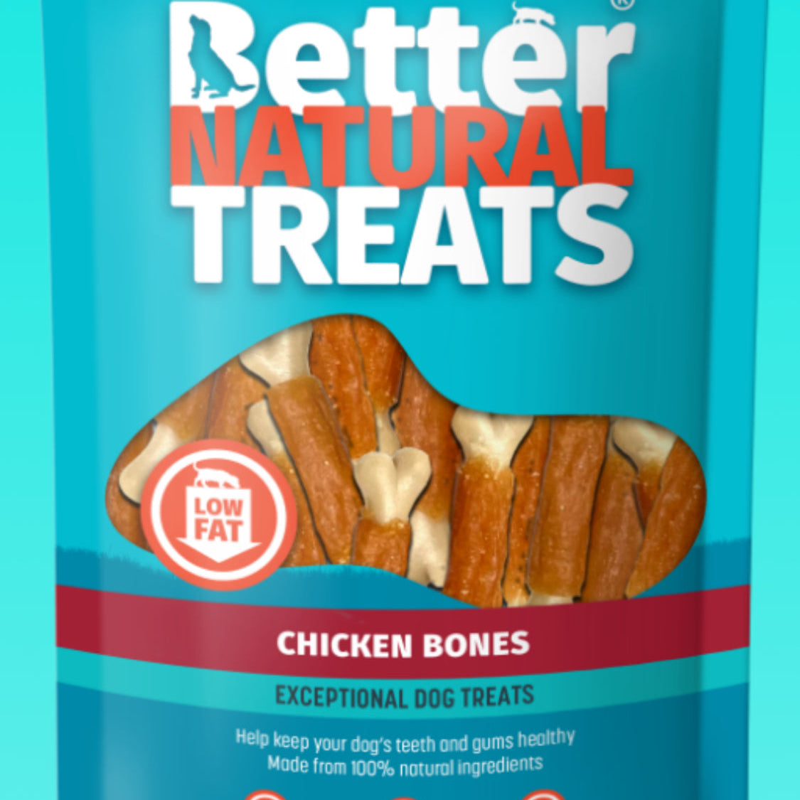 Better natural treats chicken bones 90g