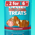 Better natural treats chicken bones 90g