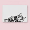 Black Cat Place Mat
