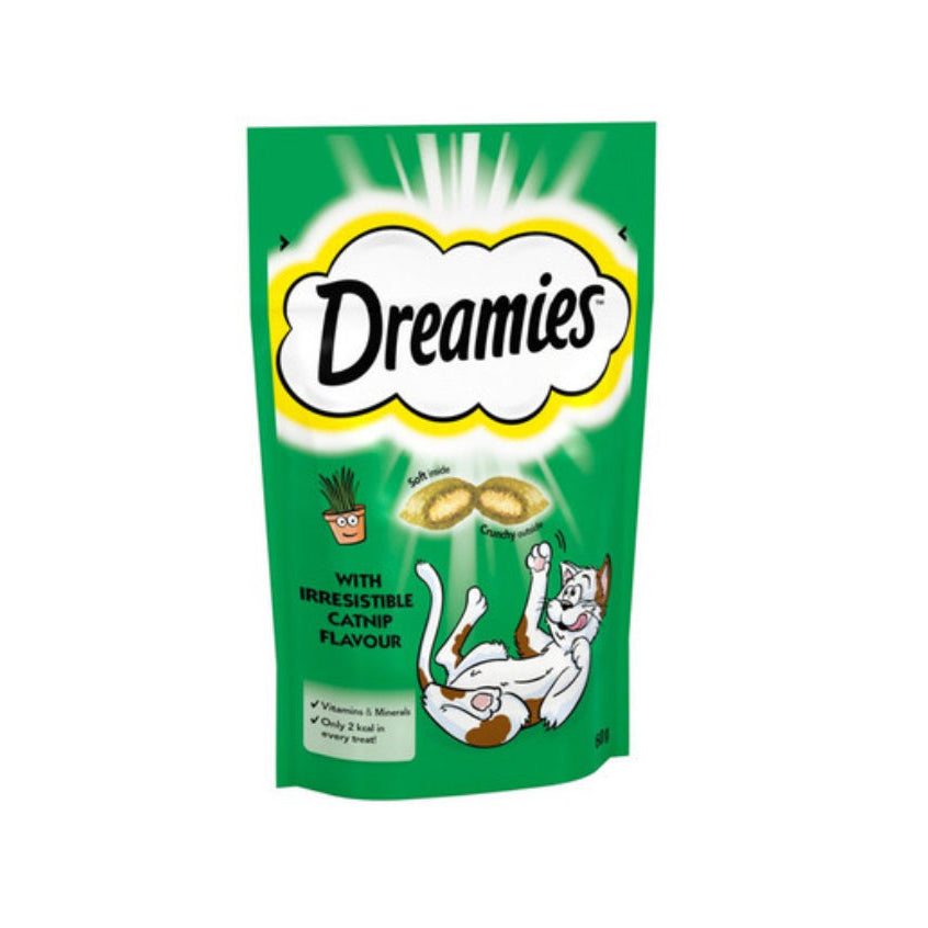 Dreamies Cat Treats with Catnip 60g