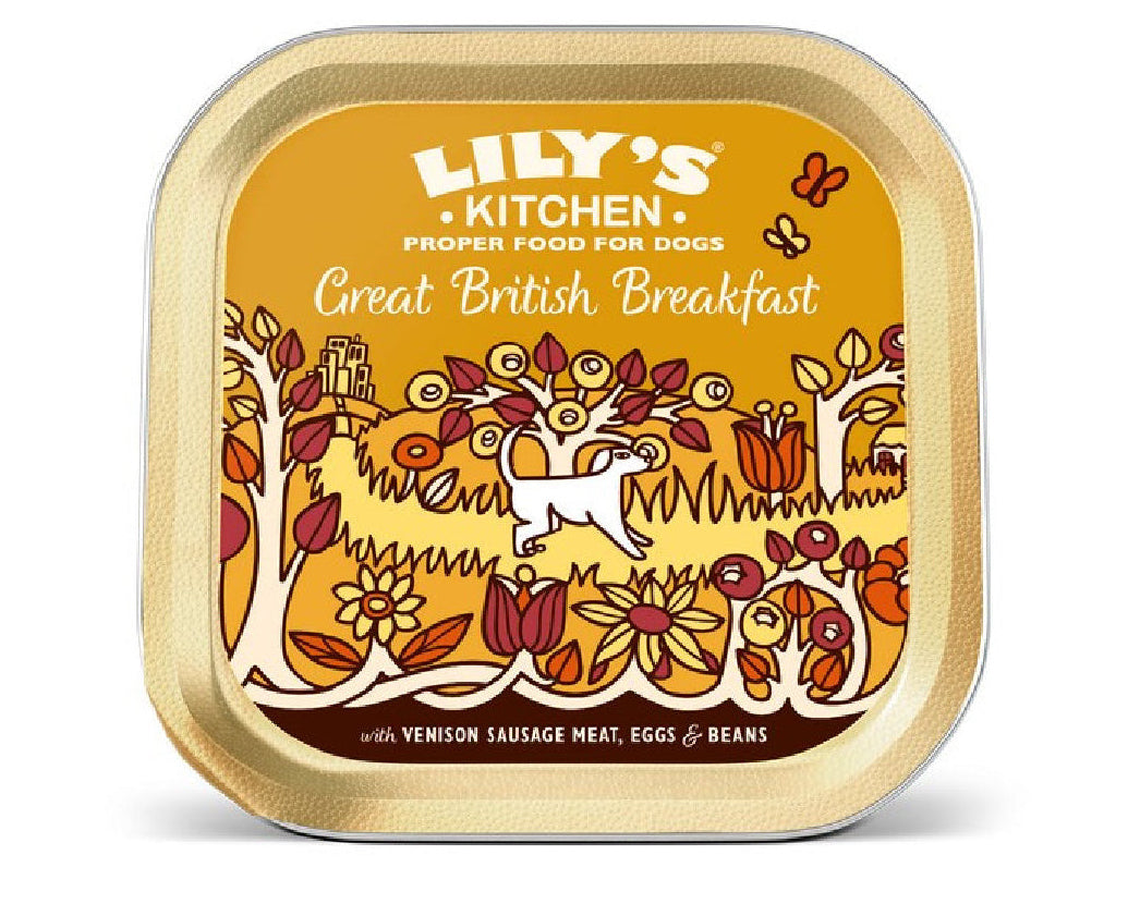 Lilys Kitchen Great British Breakfast for
Dogs 150g