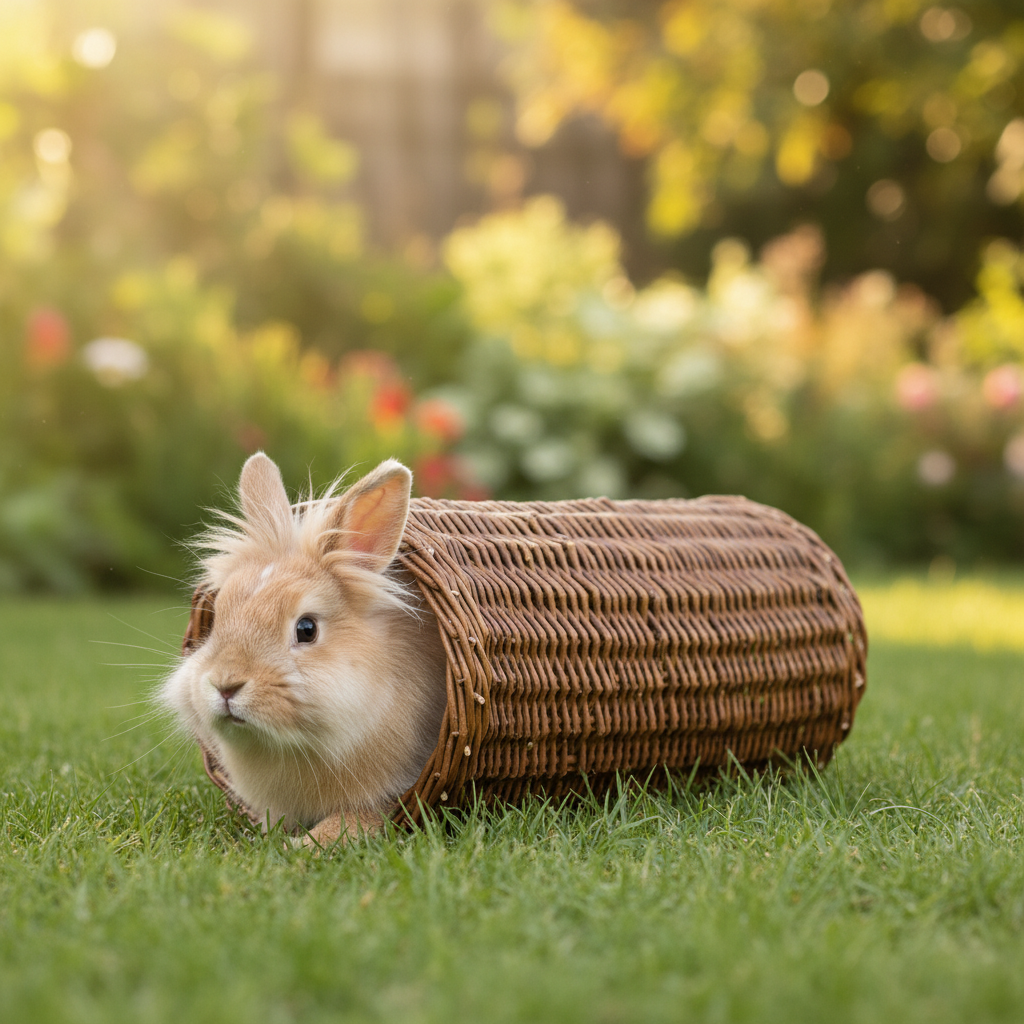 Large Wicker Tunnel
