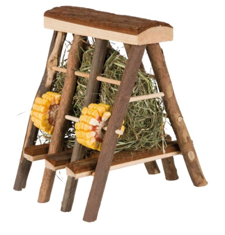 Hay Manger with Hay
