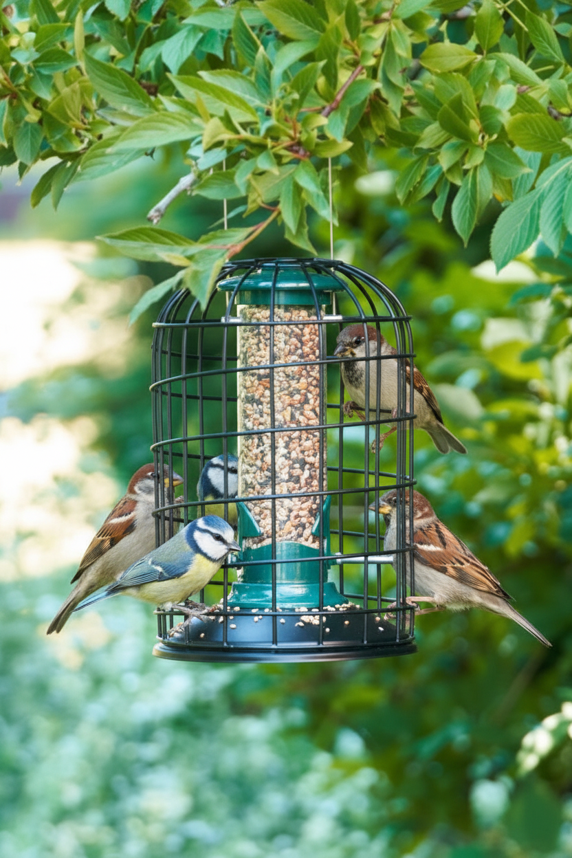 Harrison’s Protector Seed Feeder 20cm