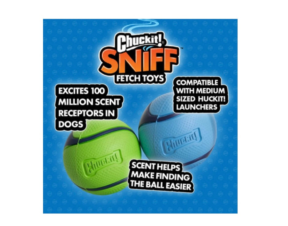 Chuckit Sniff Balls medium 2pack