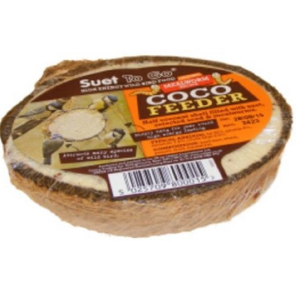 Suet to go half coconuts