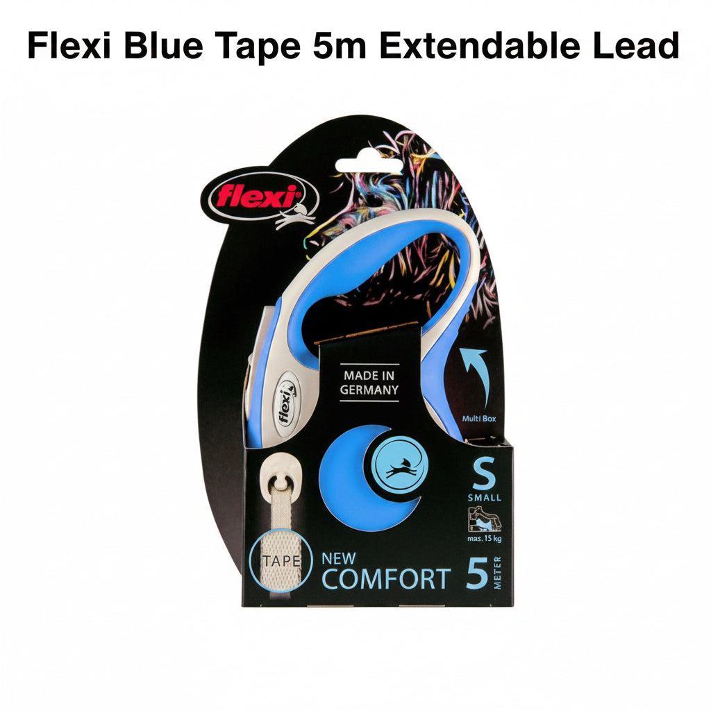 Flexi Comfort Small Lead (Blue)