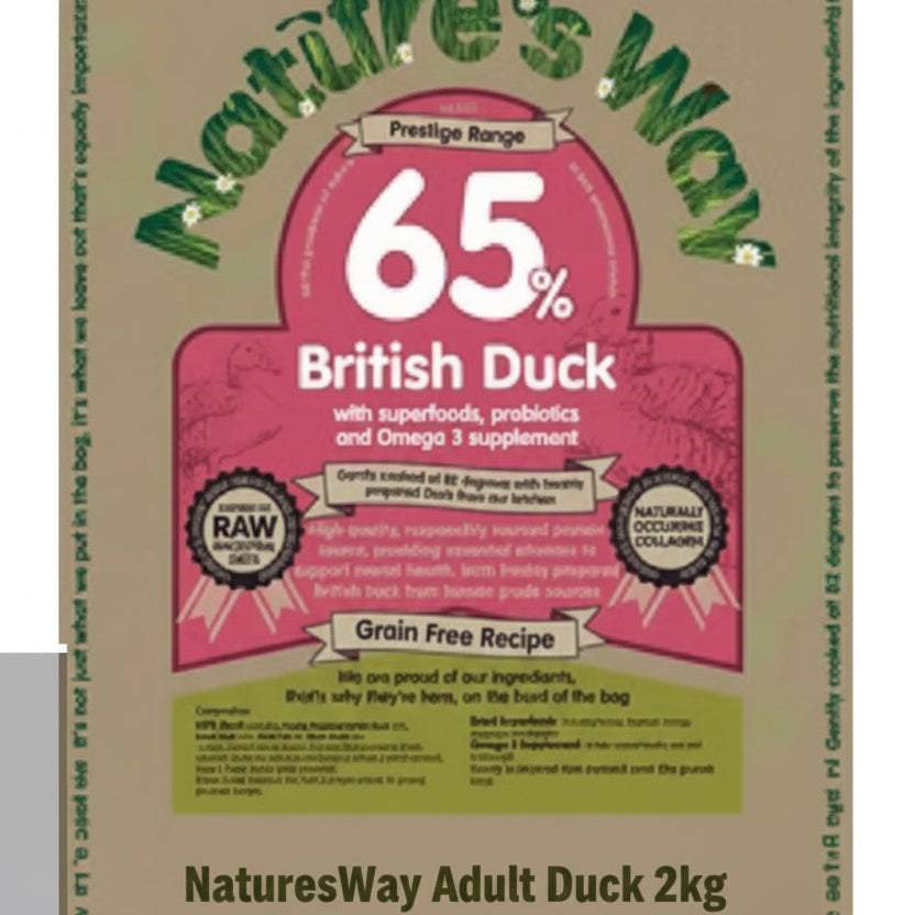 Naturesway 65% British duck 2kg