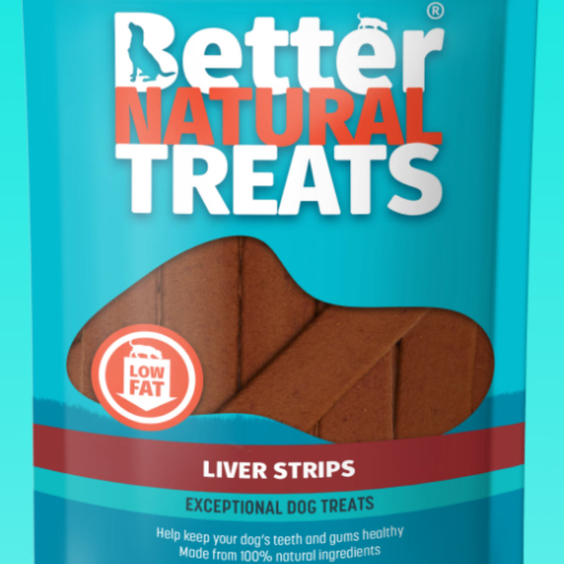 Better natural treats beef liver strips 90g
