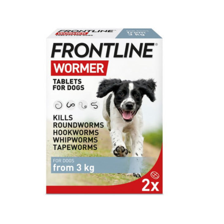Frontline Dog Wormer 3kg+