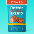 Better natural chicken and cheese training treats 90g