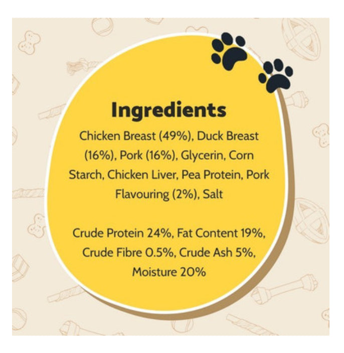 Good Boy Paws Pigs in
Blankets 320g