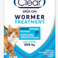 Bob Martin one dose tapeworm spot on treatment for cat and kittens over 1kg