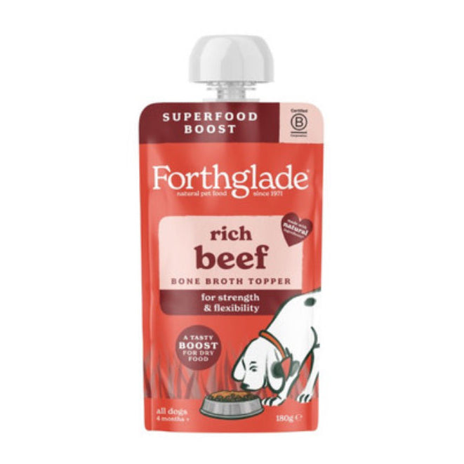 Forthglade Topper Succulent Beef 180g