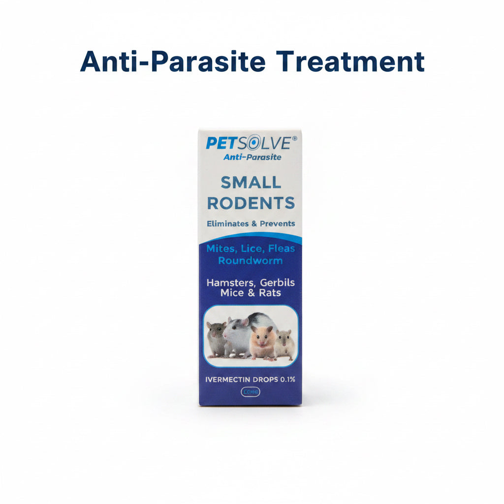 Petsolve AntiParasite For Small Rodents 10ml