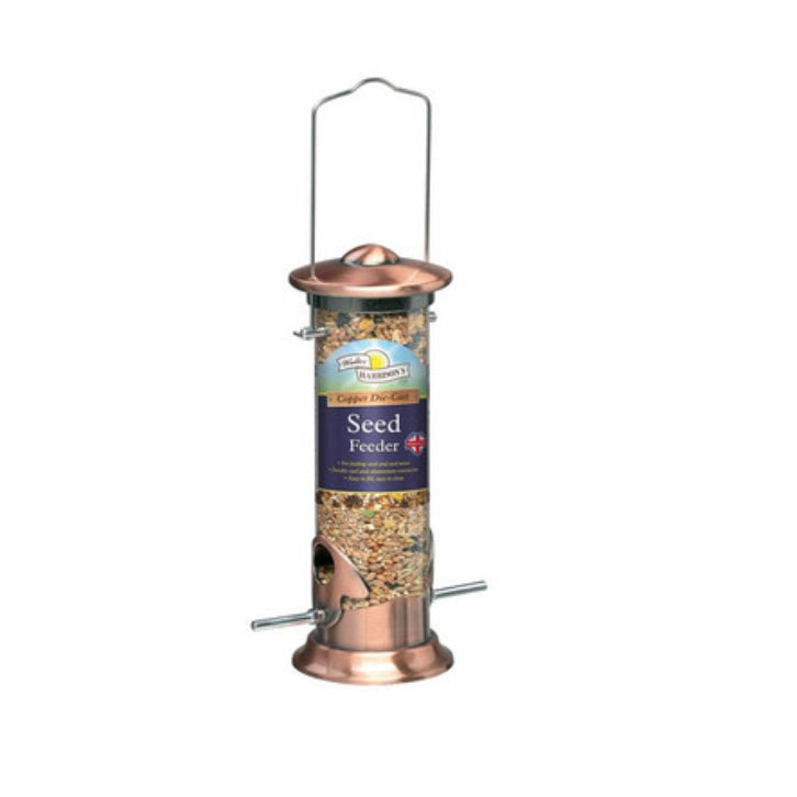 Harrisons Cast Copper
Plated Seed Feeder