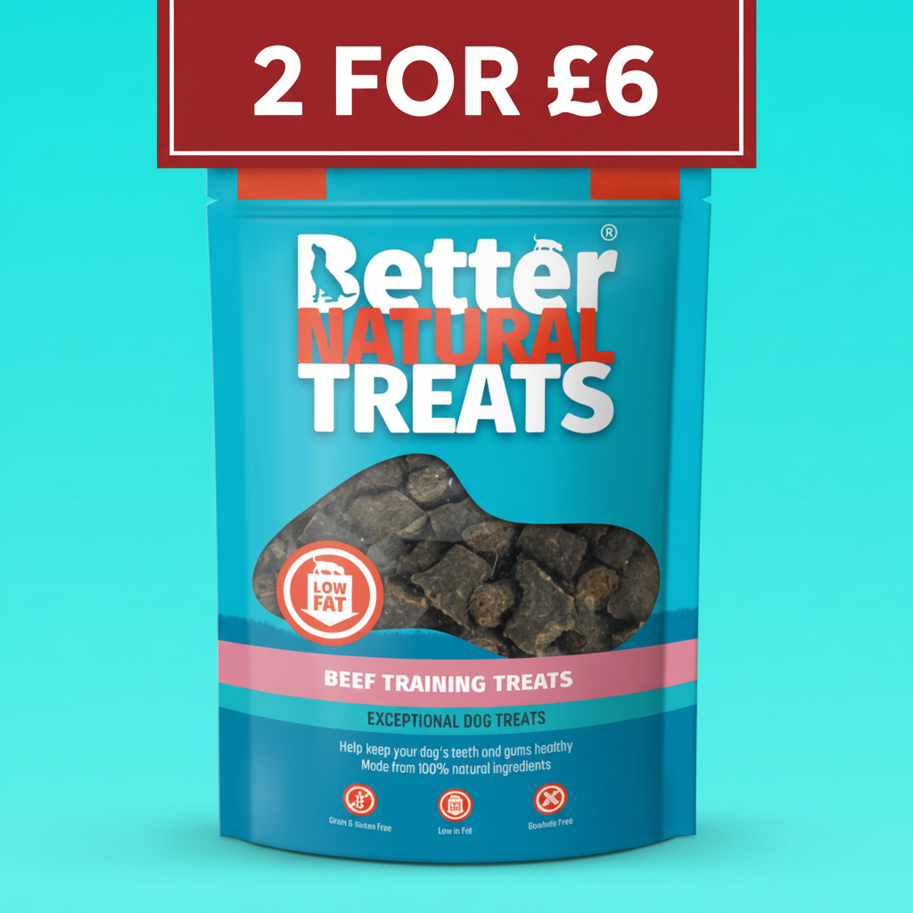 Better natural beef training treats 90g