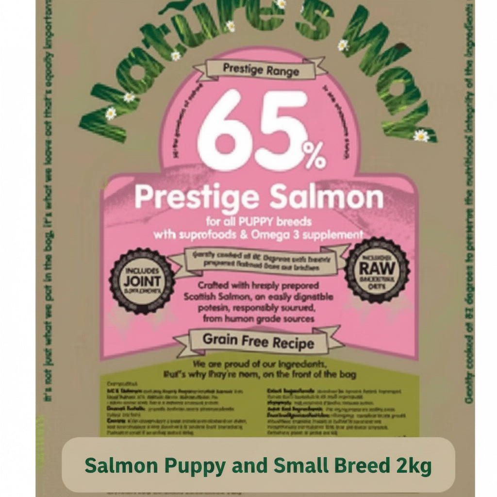 Naturesway prestige 65% salmon puppy and small breed 2kg
