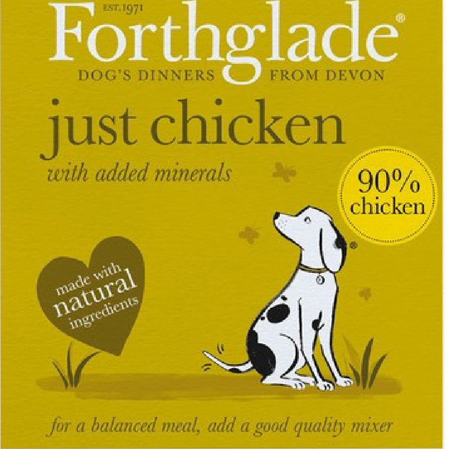 Forthglade just chicken wet food 395g (2 months+)