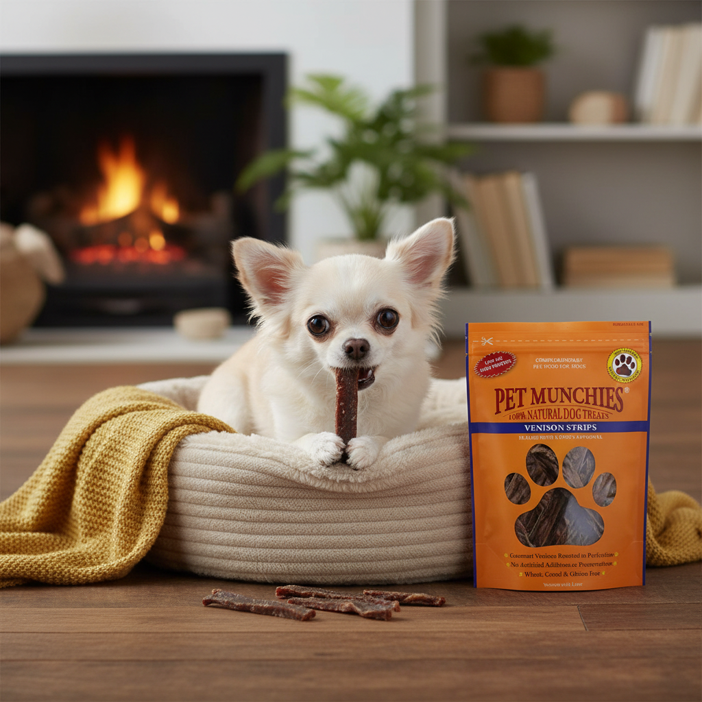 Pet Munchies Venison Strips 75g
