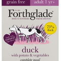 Forthglade duck with potato and vegetables adult dog wet food 395g