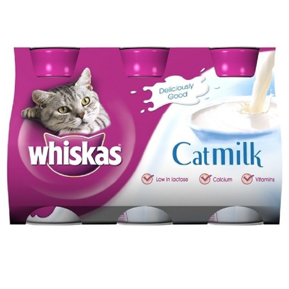 Whiskas milk plus 3pack 200ml